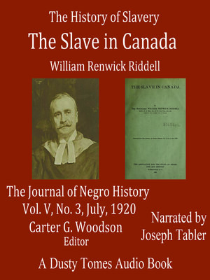 cover image of The Slave in Canada